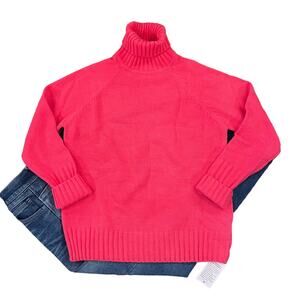 NWT Fuchsia Pink Turtleneck Sweater - SIZE MEDIUM